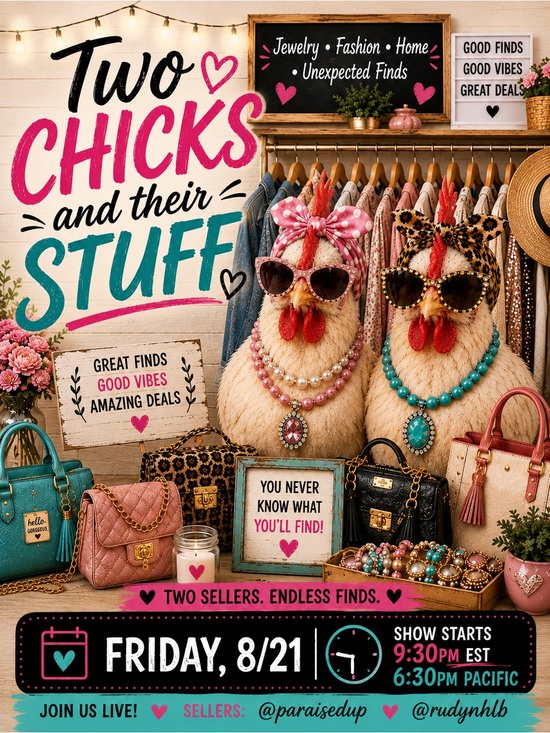 kate spade Jewelry - Two Chicks and their Stuff! @RUDYNHLB Live Show 8/21 6:30pm PT like 2B notified